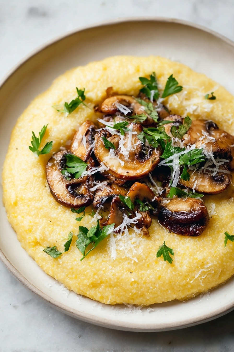 creamy mushroom polenta - Article 3